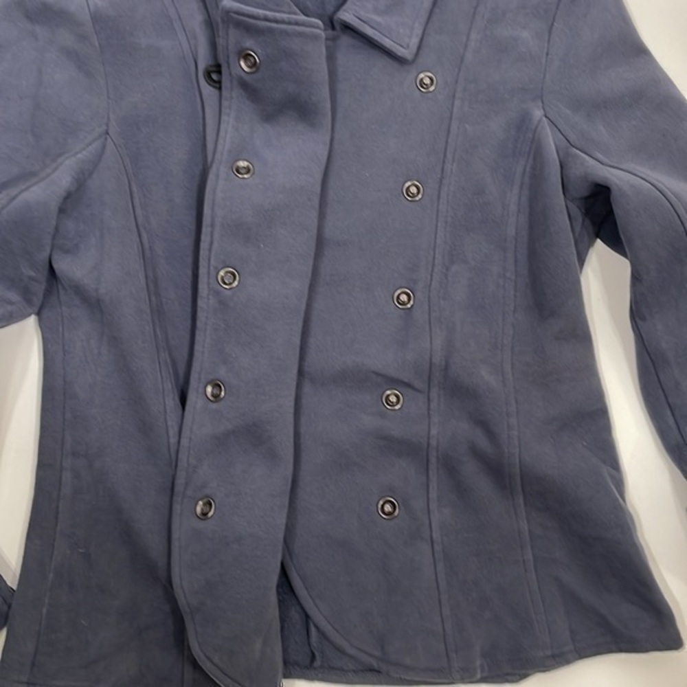 Frenchi | Blue Sweatshirt Jacket - Picture 4 of 7